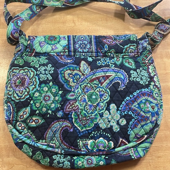 Vera Bradley Saddle Up Purse in Blue Rhapsody Retired - Picture 3 of 3